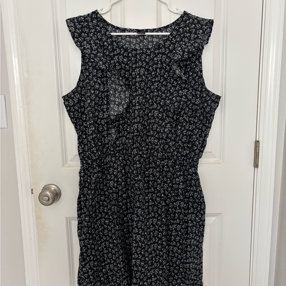 Floral Navy Dress